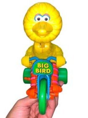 Vintage Sesame Street Big Bird on a TriCycle 7